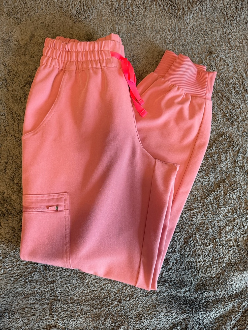 Figs Chalk Pink Uman Joggers